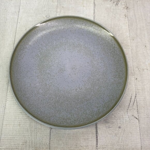 Chrissy Teigen GRAVINGS BLUE Color Motifs Textured Stoneware Salad Plates Set 4 - Picture 4 of 16